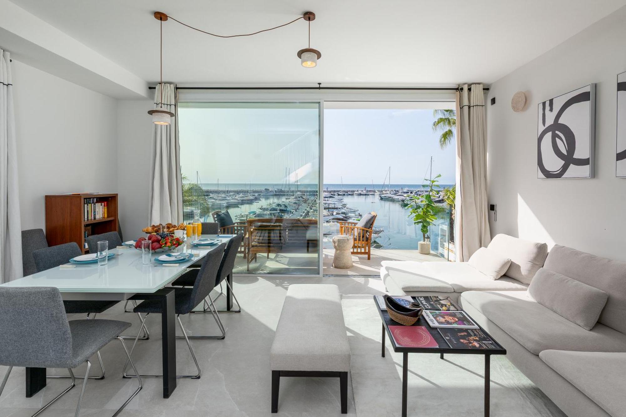 243-Fully Renovated-Puerto Banus Marbella Front Line Penthouse公寓 外观 照片