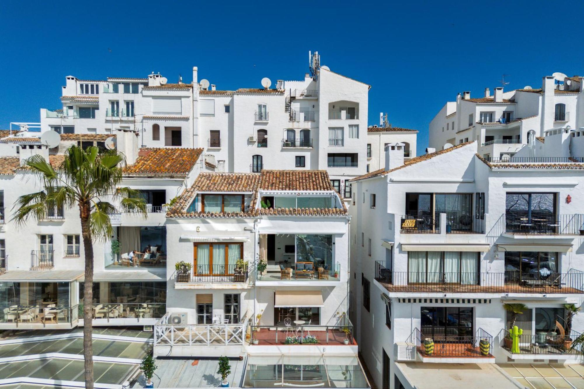 243-Fully Renovated-Puerto Banus Marbella Front Line Penthouse公寓 外观 照片