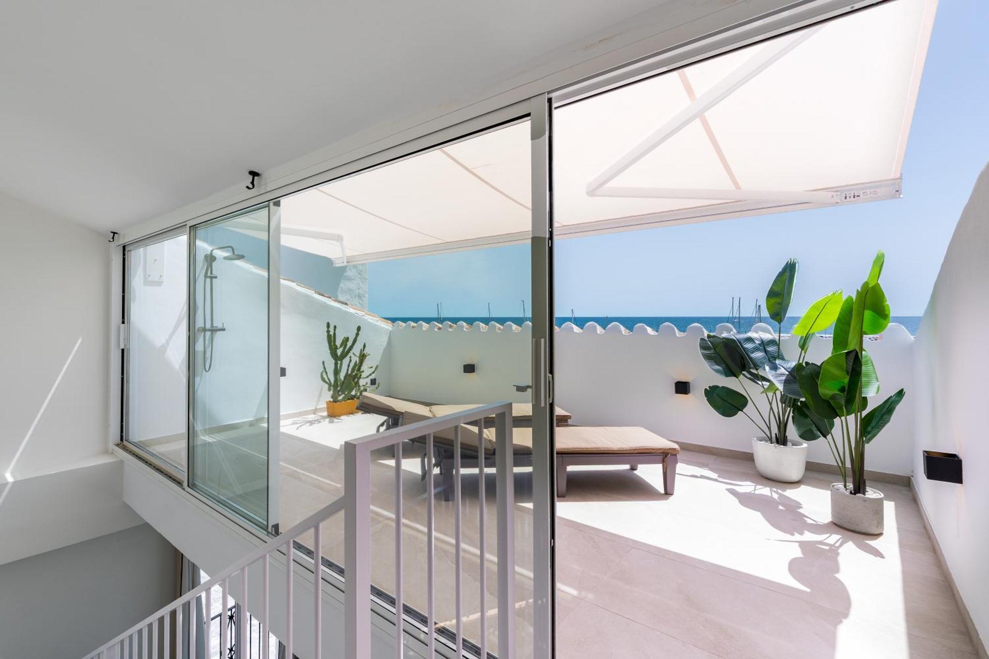243-Fully Renovated-Puerto Banus Marbella Front Line Penthouse公寓 外观 照片