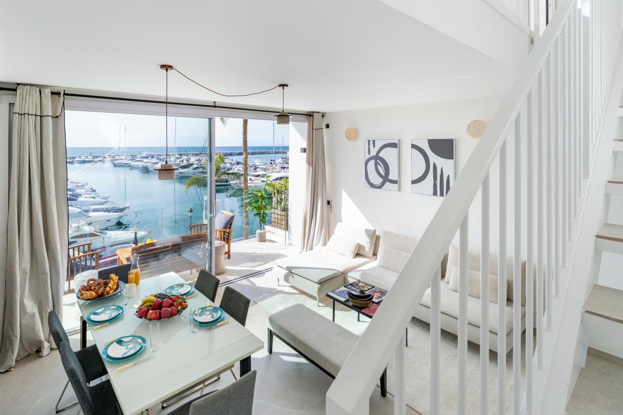 243-Fully Renovated-Puerto Banus Marbella Front Line Penthouse公寓 外观 照片